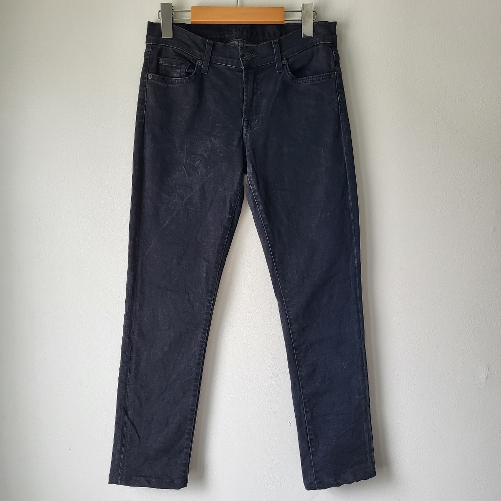 7 for all man kind Roxanne slim fit with crystals details on pockets Size 30